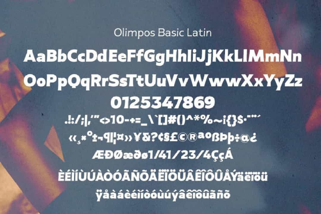 Olimpos Font Image 6