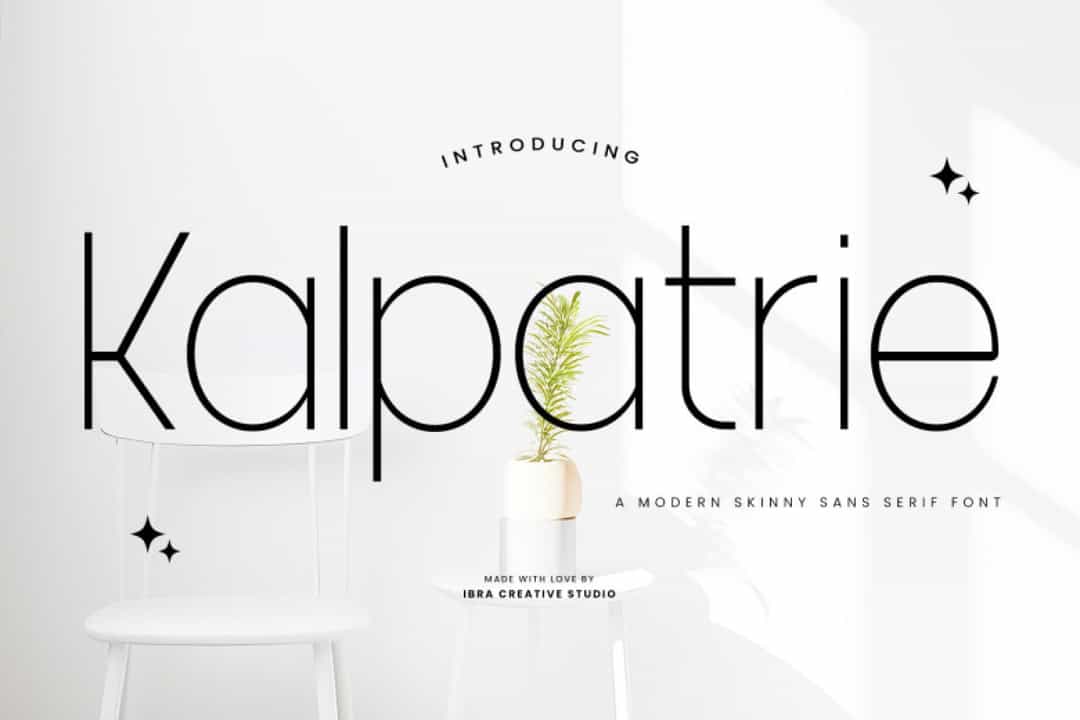 Kalpatrie Font Image 4