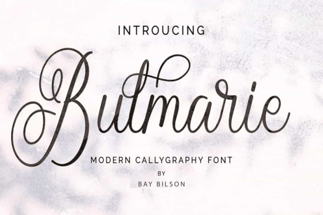 Bulmarie Font Image 4