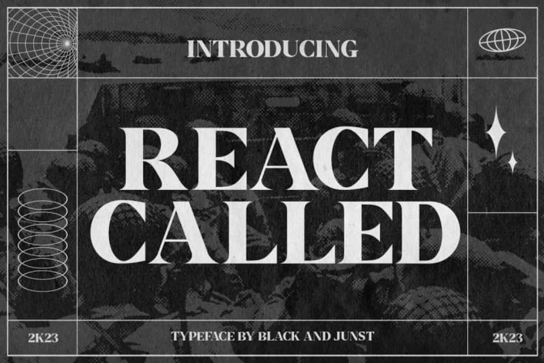 React Called Font Image 4