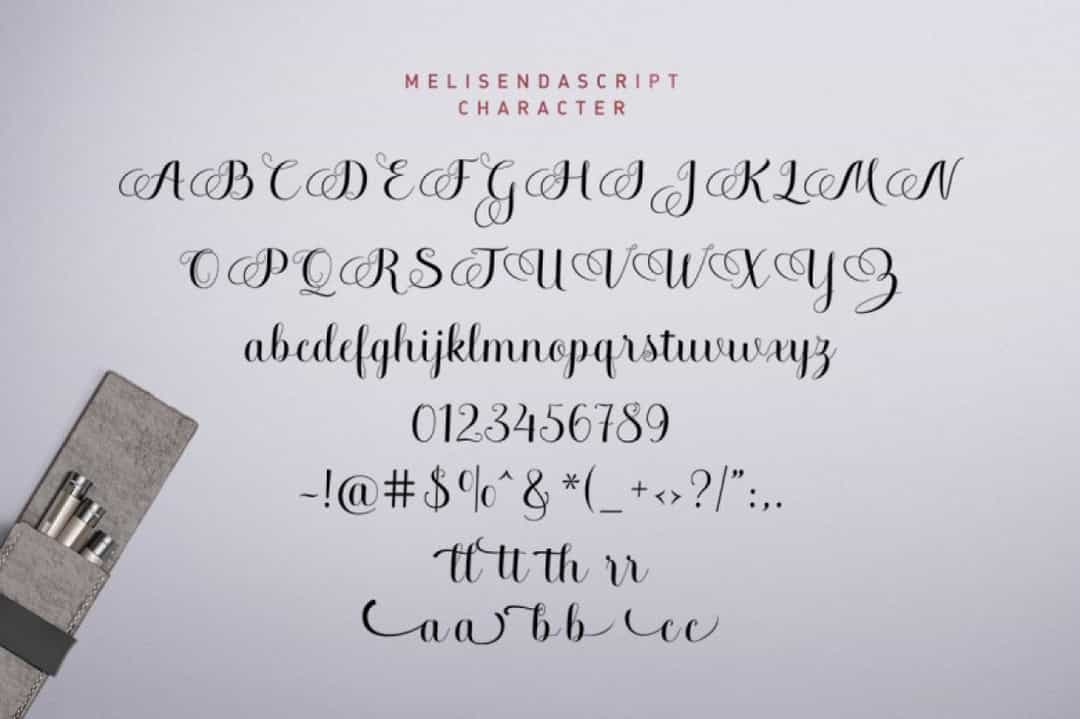 Melisenda Font Image 9