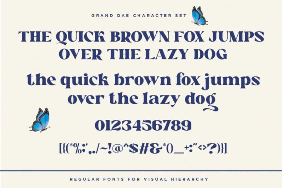 Grand Dae Font Image 9