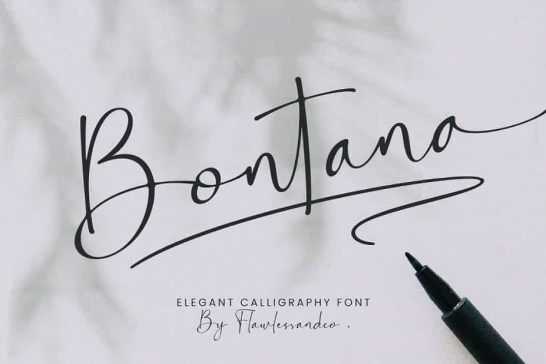 Bontana Font Image 4