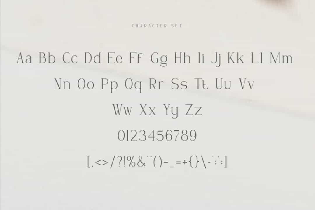 Gamora Font Image 12