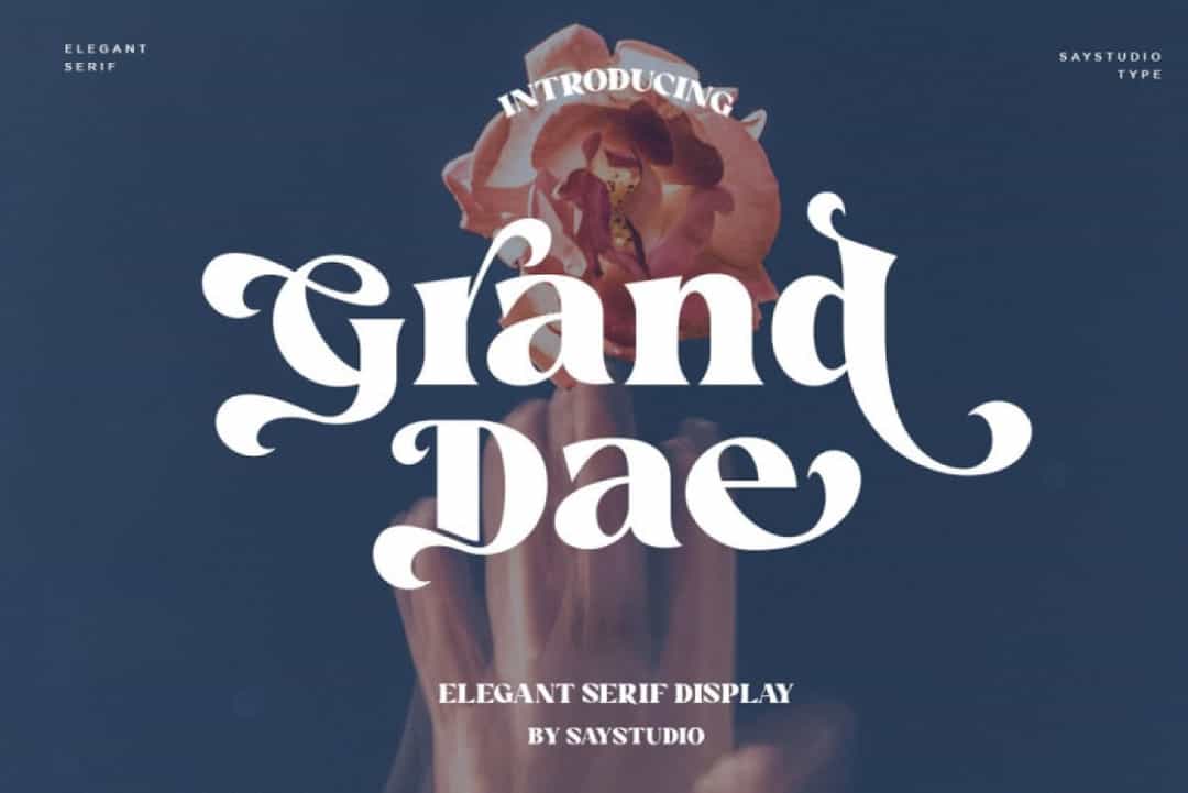 Grand Dae Font Image 10