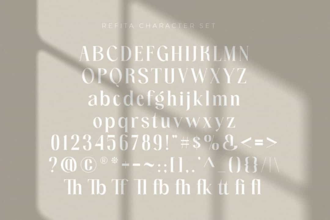 Relington Font Image 9