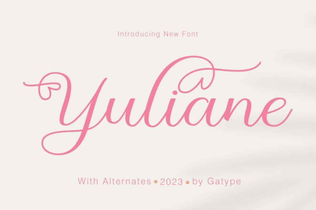Yuliane Font Image 4