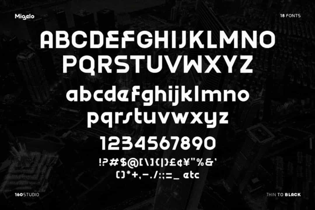 Migelo Font Image 6