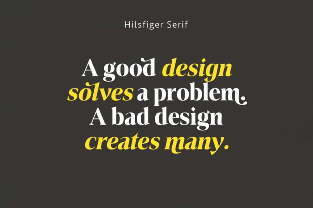 Hilsfiger Font Image 9