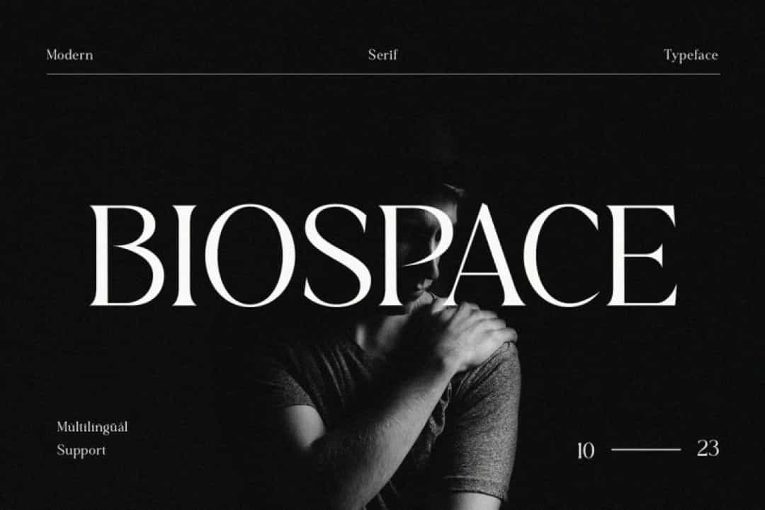 Biospace Font Image 5