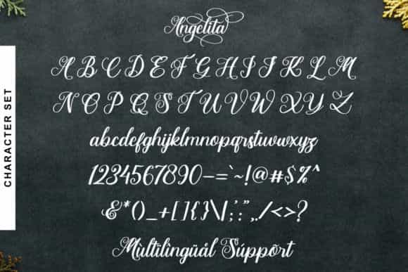 Angelita Script Font Image 3