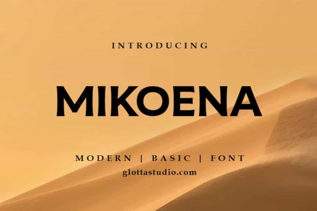 Mikoena Font Image 10