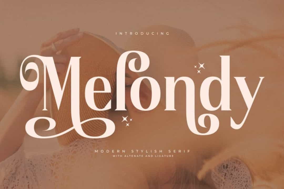 Melondy Font Image 4