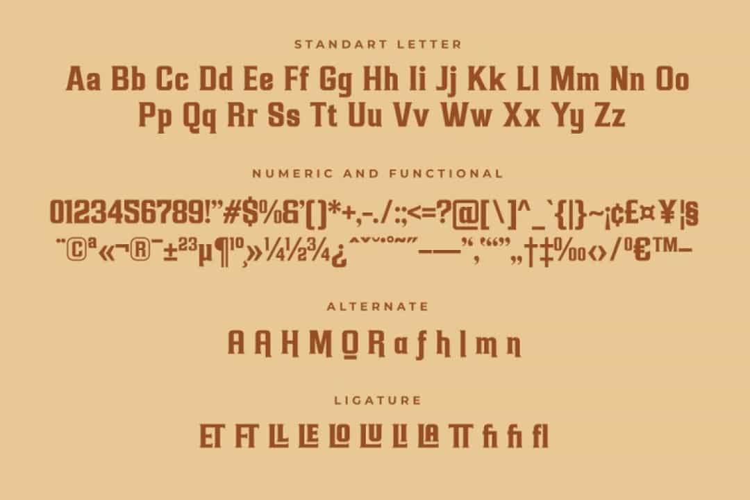 Helison Font Image 6