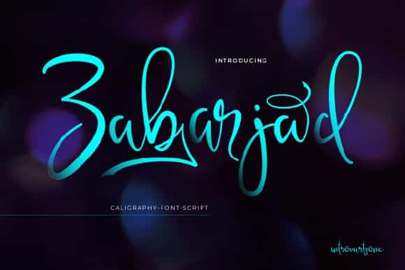 Zabarjad Font Image 1