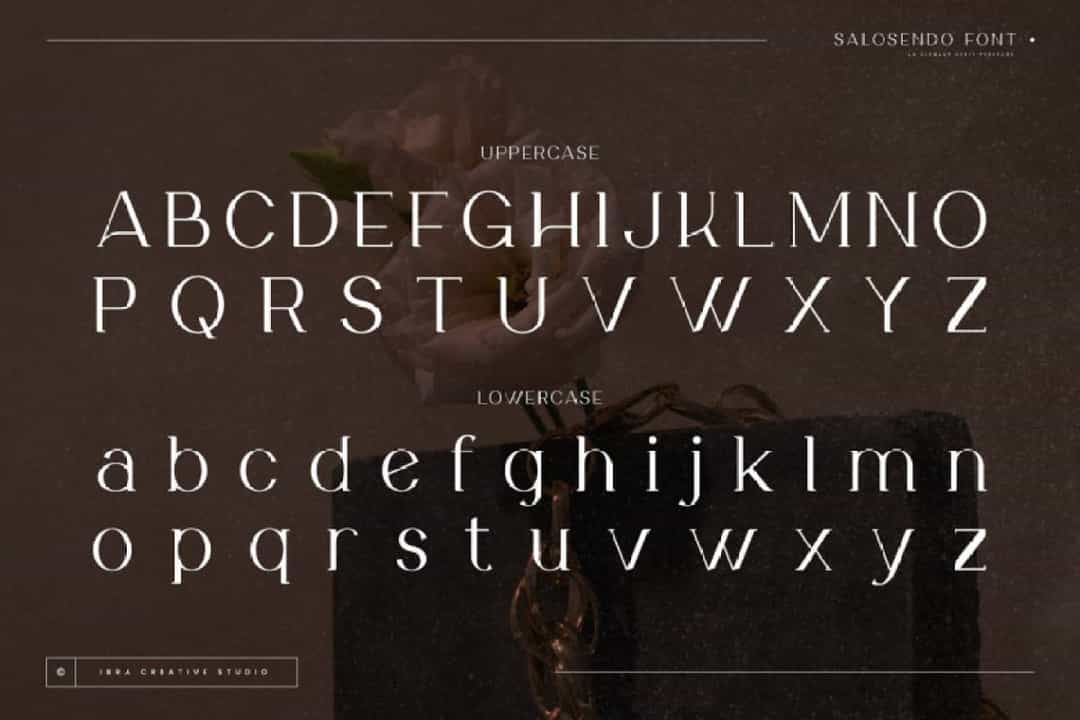 Salosendo Font Image 9
