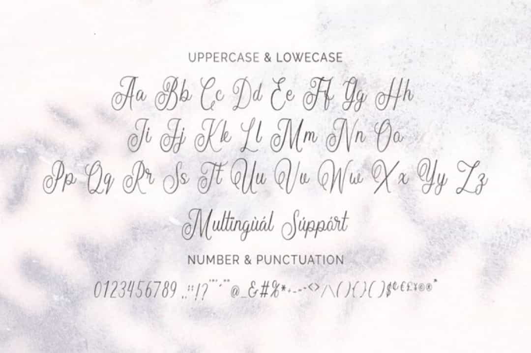 Bulmarie Font Image 9