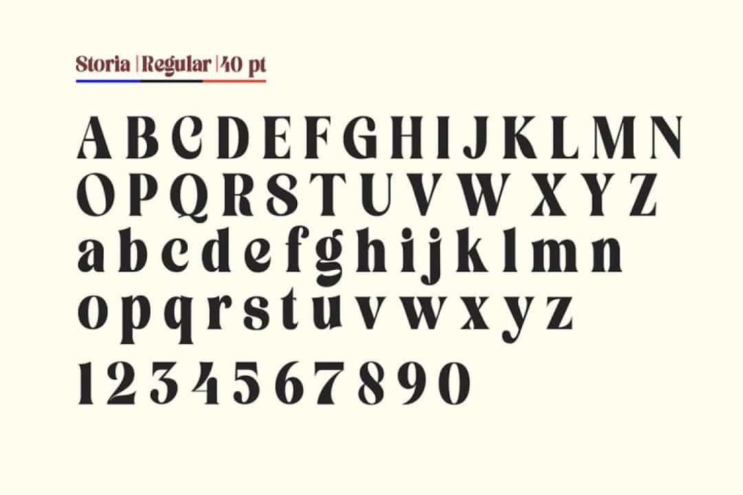 Storia Lettering Font Image 9