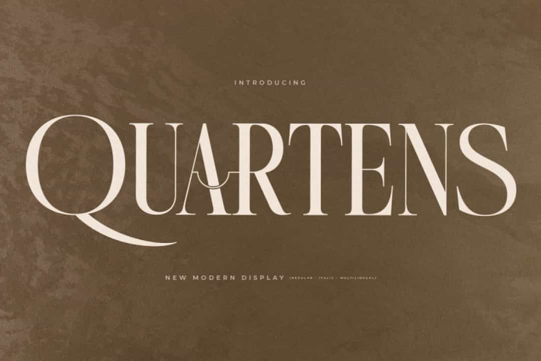 Quartens Font Image 7