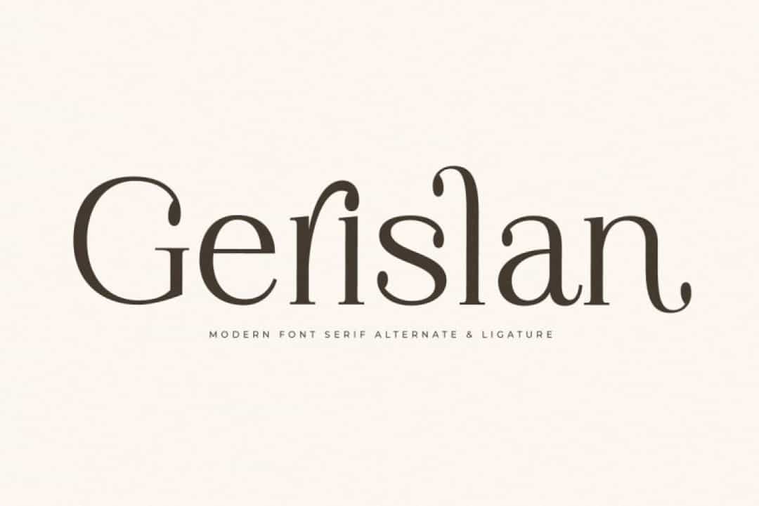 Gerislan Font Image 19