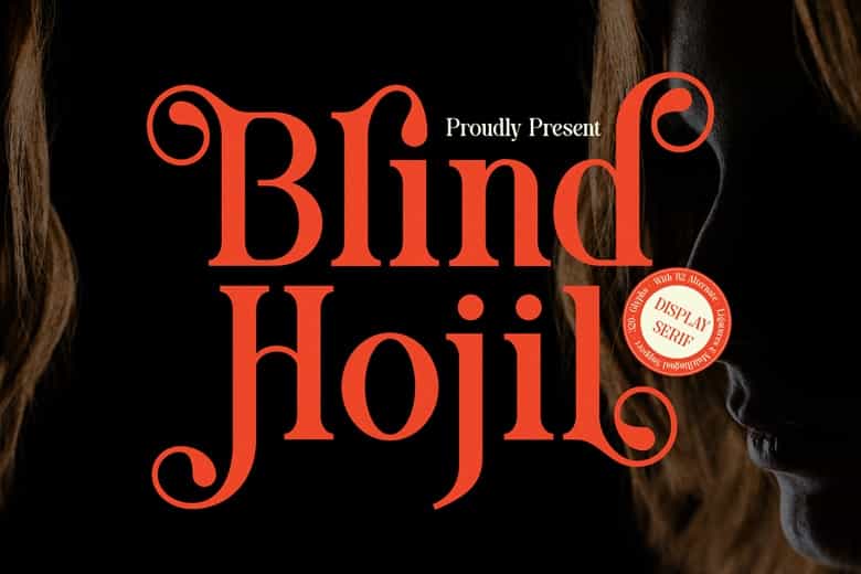 Blind Hojil Font Image 1