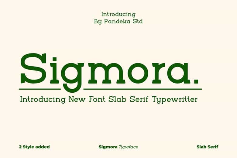Sigmora Font Image 4