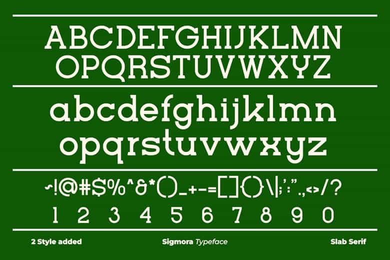 Sigmora Font Image 6