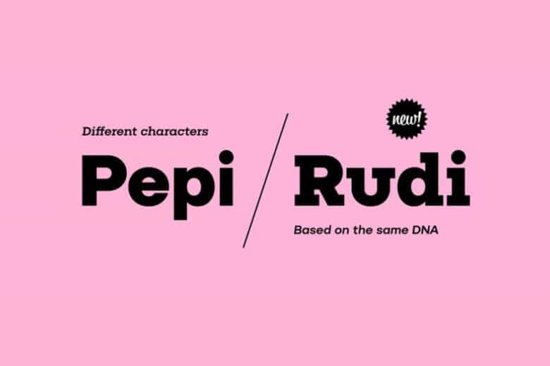Pepi/Rudi Font Family Image 1