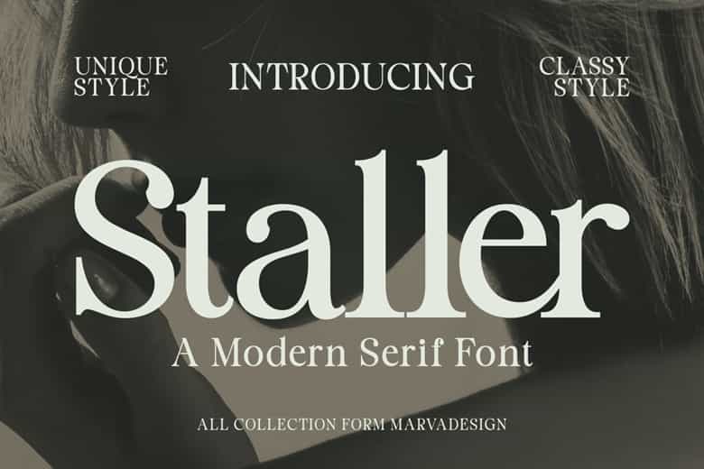 Staller Font Image 1