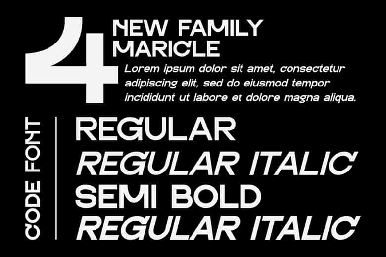 Maricle Font Family Image 2