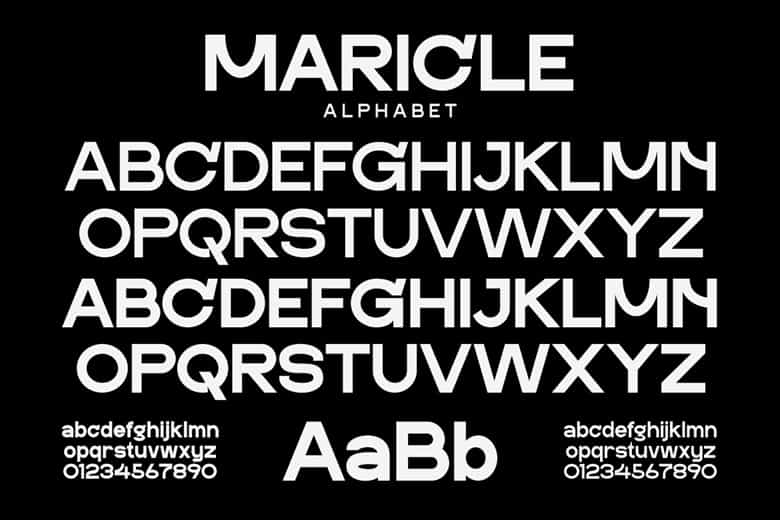 Maricle Font Family Image 3