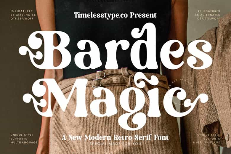 Bardes Magic Font Image 1