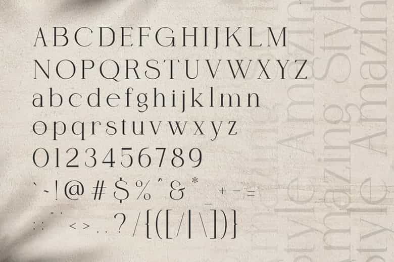 Zeantry Font Image 3