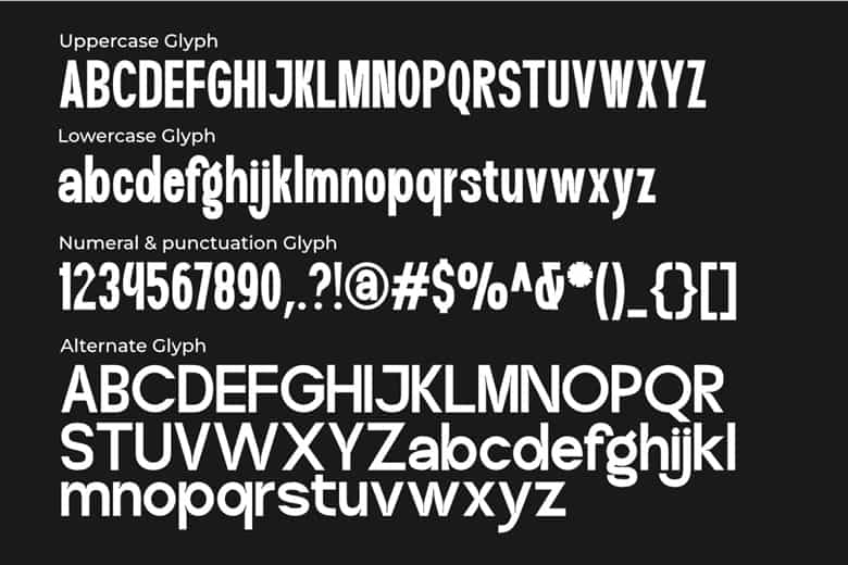 Blockline Font Image 3