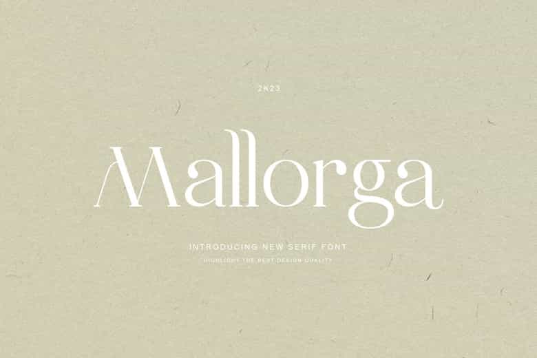 Mallorga Font Image 1