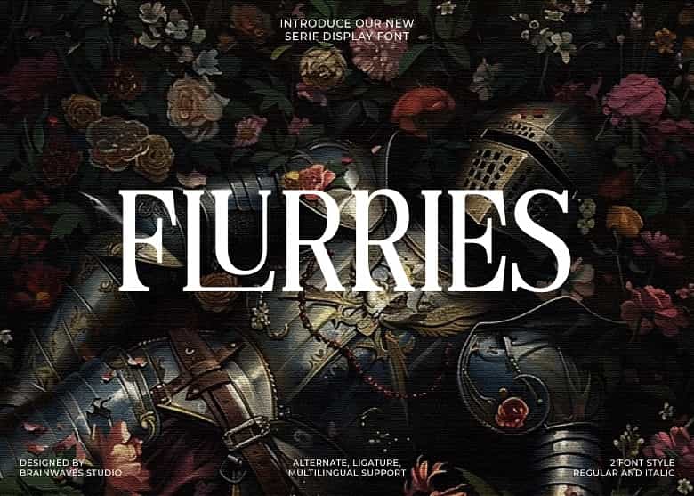 Flurries Font Image 1
