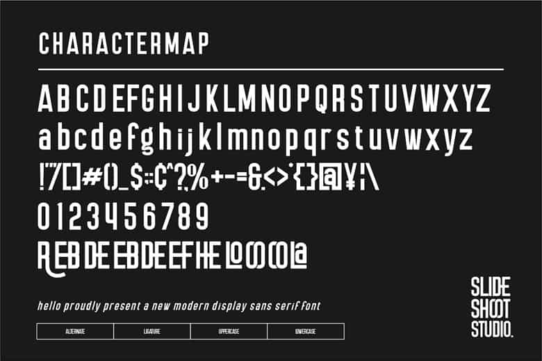 Relonity Font Image 3