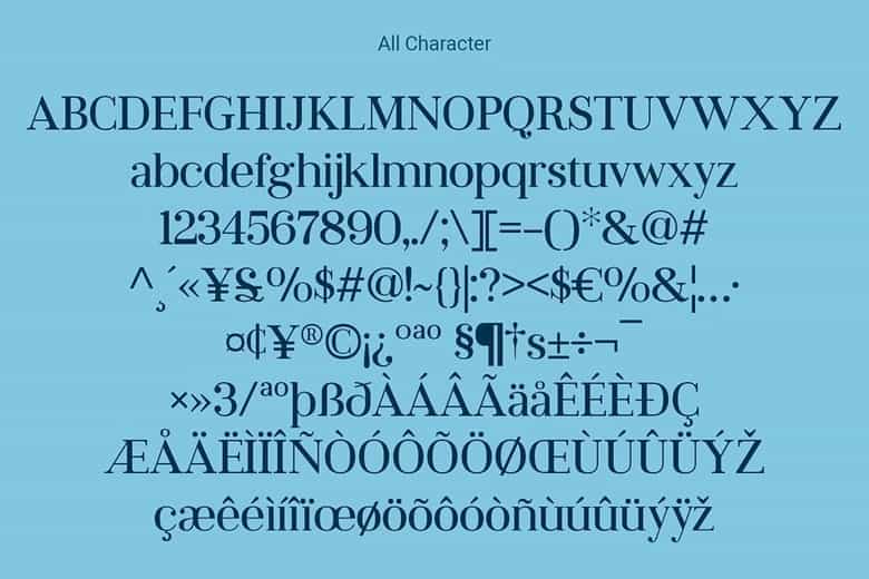 Jevale Font Image 3