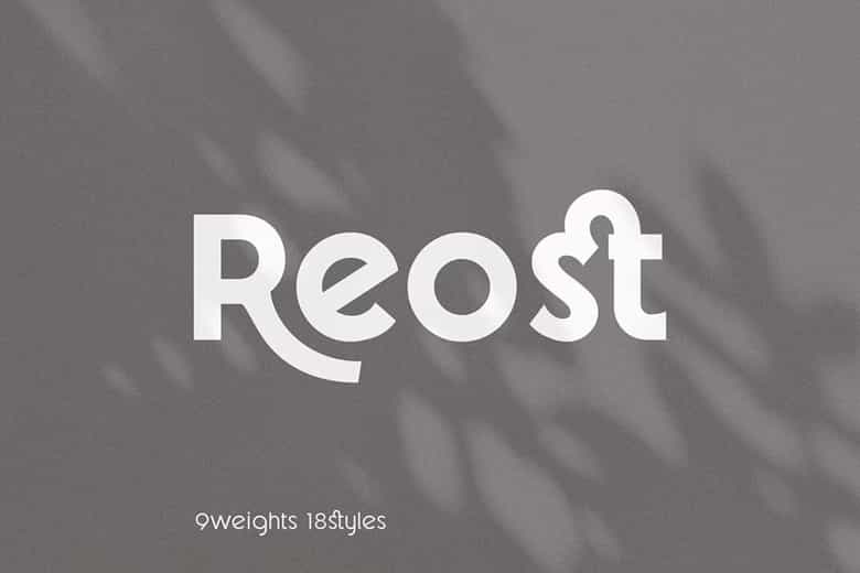 Reost Font Family Image 1