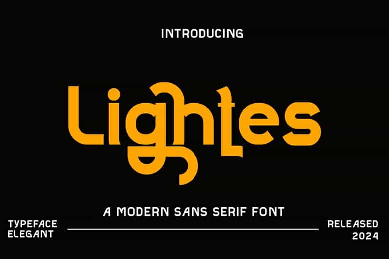 Lightes Font Image 1