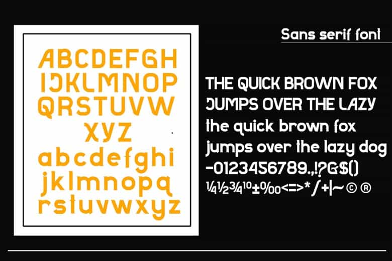 Lightes Font Image 3