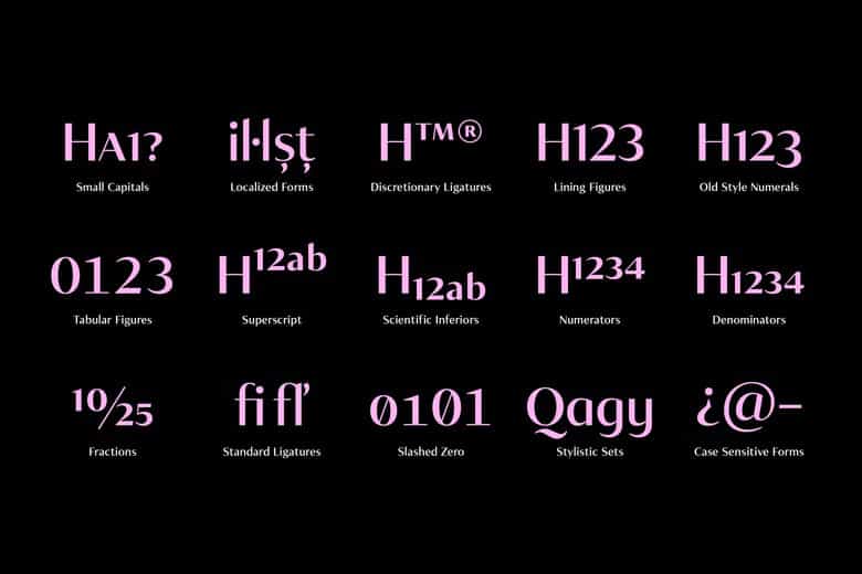 Tabac Glam Font Family Image 2