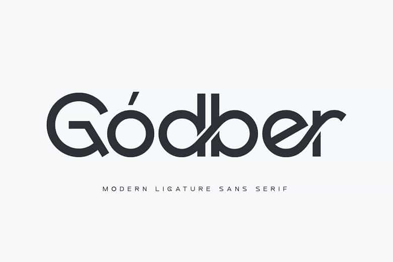 Godber Font Image 1