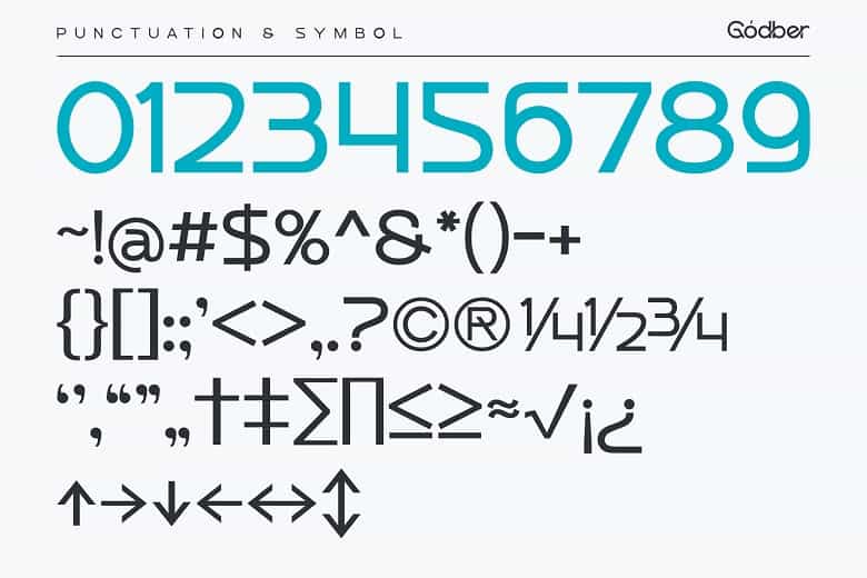 Godber Font Image 3