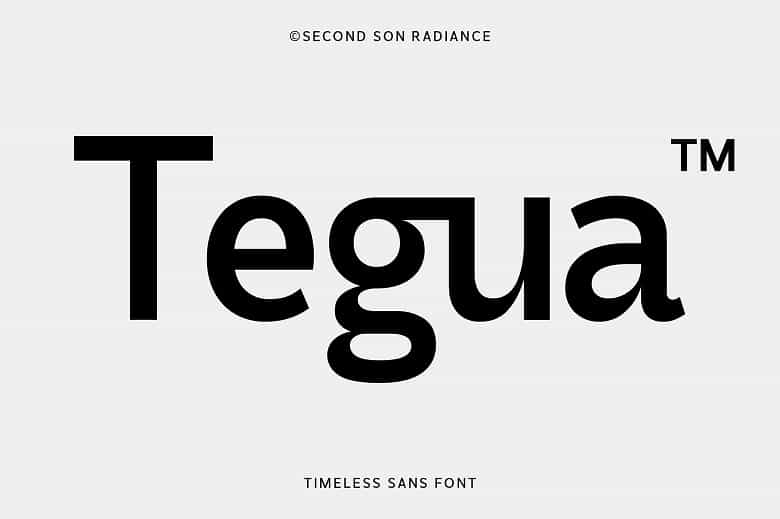 Tegua Font Image 1