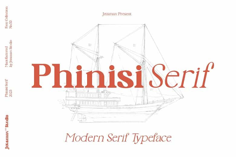 Phinisi Serif Font Family Image 1