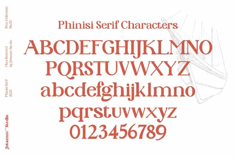 Phinisi Serif Font Family Image 3