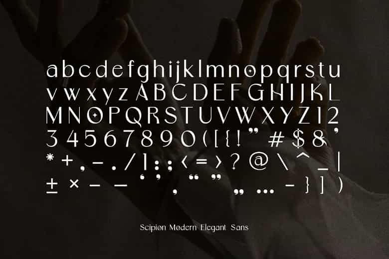 Scipion Font Image 3