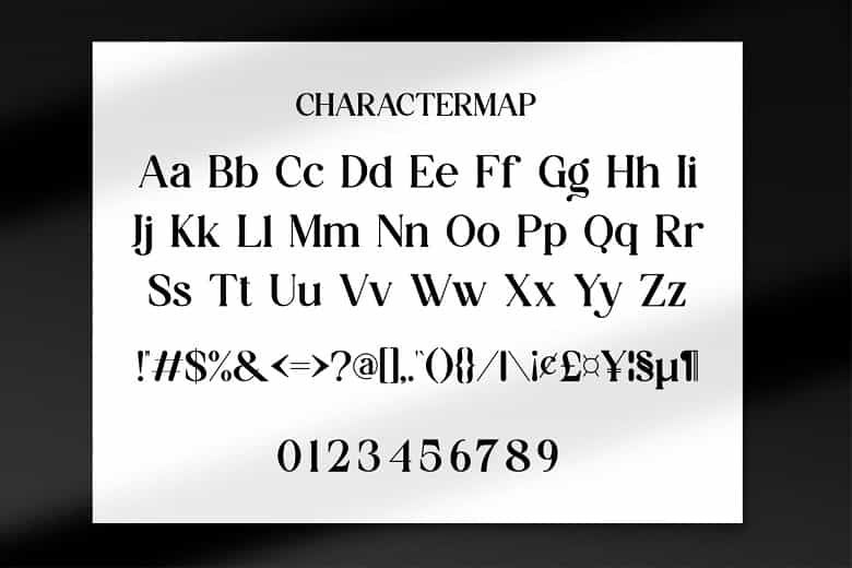 Gastie Font Image 3