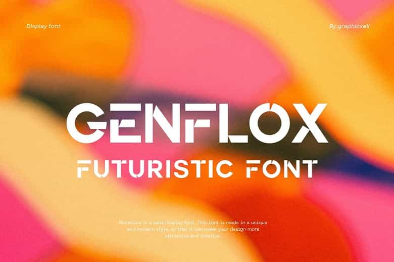 Genflox Font Image 1